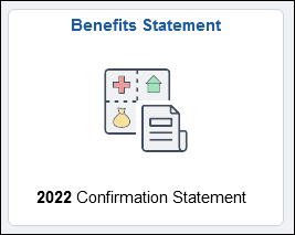 Benefits Statement tile